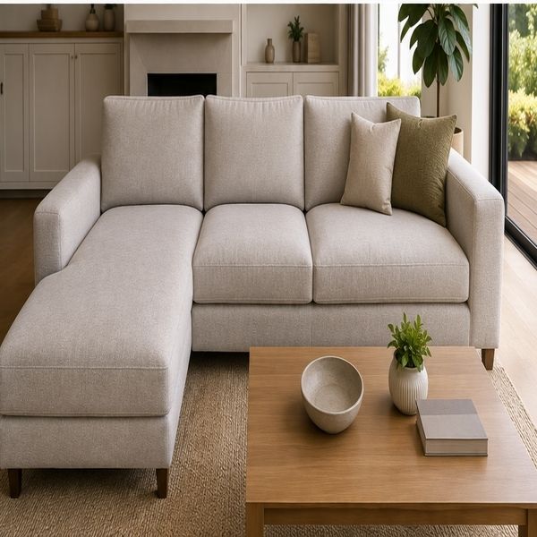 Sofa after upholstery cleaning in Docklands